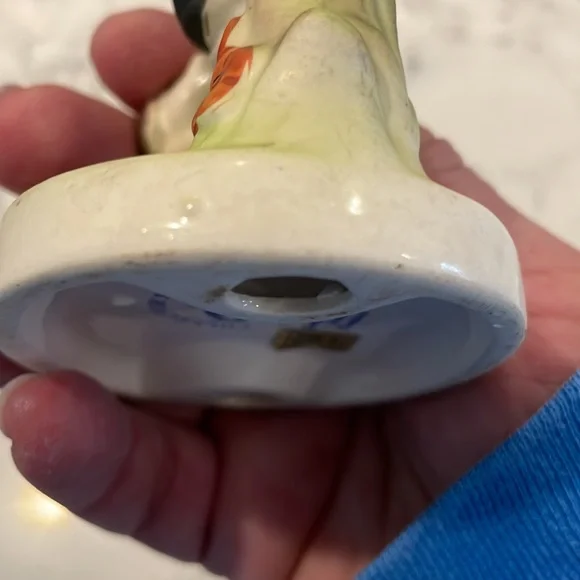 Flambro Collector Series boy and dog on fence Hummel Look Alike Vintage - cute! - Picture 6 of 8